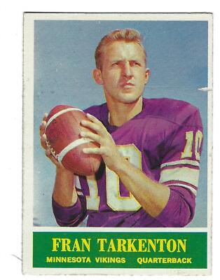 1964 Philadelphia #109 Fran Tarkenton Minnesota Vikings Football Card