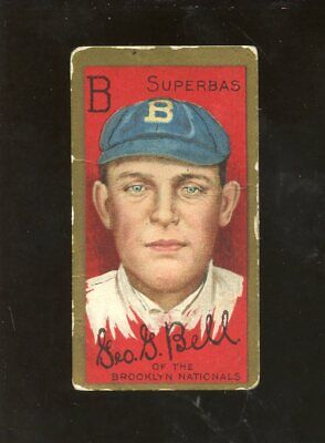 1911 T205 Honest Tobacco Baseball Card George Bell