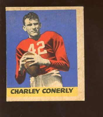 1949 Leaf Football Card #49 Charley Conerly EXMT