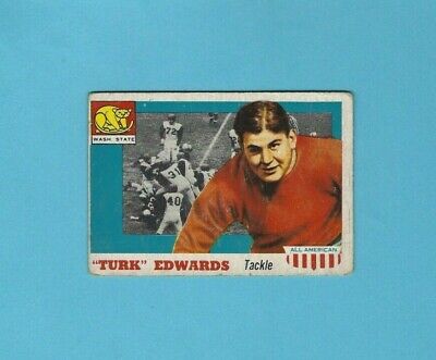 1955 Topps All-American #36 Turk Edwards Washington State Football Card