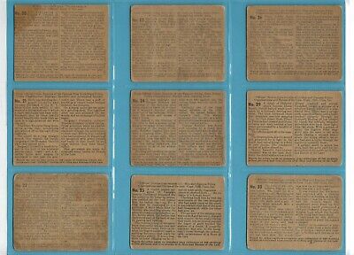 1935-37 G-Men & Heroes of The Law Lot of 42 Different Non Sports Cards copyrt  