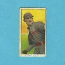 1909-1911 T206 White Border Al Shaw St. Louis Baseball Card 