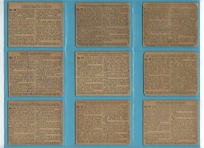 1935-37 G-Men & Heroes of The Law Lot of 42 Different Non Sports Cards copyrt  