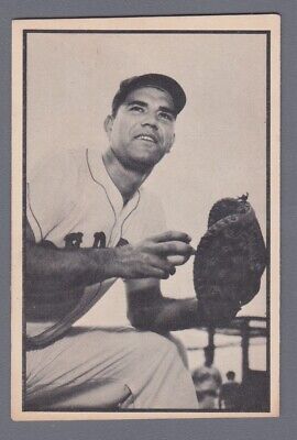 1953 Bowman Black & White #11 Dick Gernert Boston Red Sox Baseball Card EX dmsh