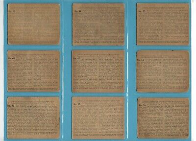 1935-37 G-Men & Heroes of The Law Lot of 42 Different Non Sports Cards copyrt  