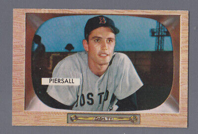 1955 Bowman #16 Jimmy Piersall Boston Red Sox Baseball Card Ex/Mt