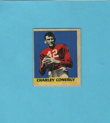 1949 Leaf #49 Charley Conerly New York Giants Football Card