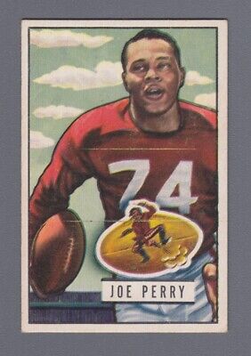 1951 Bowman #105 Joe Perry San Francisco 49ers Football Card EX+ pls