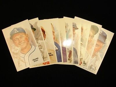 Lot of 10 Different 1980's Perez Steele Postcards w/ Foxx Combs Mack Nichols NM