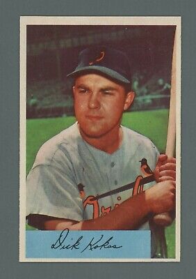 1954 Bowman #37 Dick Kokos Baltimore Orioles Baseball Card NM