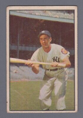 1953 Bowman Color #9 Phil Rizzuto New York Yankees Baseball Card Low Grade