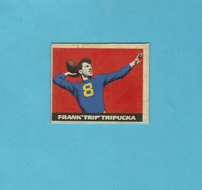 1949 Leaf #43 Frank Trip Tripucka Philadelphia Eagles Football Card