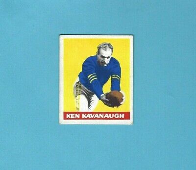 1948 Leaf #23 Ken Kavanaugh Chicago Bears Rookie Football Card