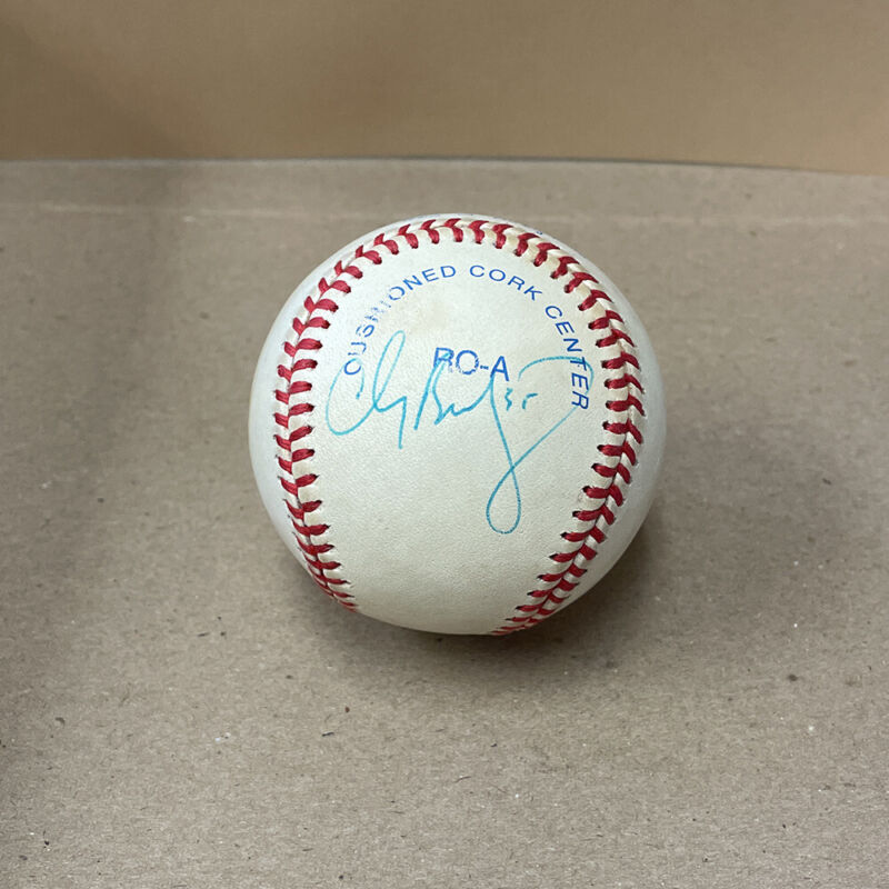 Clay Bellinger NY Yankees Signed OAL Baseball Auto with B&E Hologram