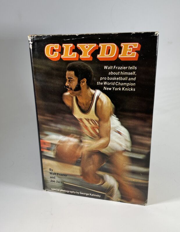 Walt Frazier Signed Book ”Clyde”