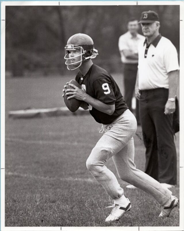 Jim McMahon Chicago Bears 8x10 Original Press WirePhoto