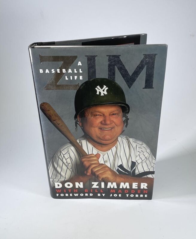 Don Zimmer Signed Book “Zim A Baseball Life”