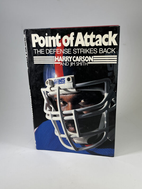 Harry Carson Signed Book “The Defense Strikes Back”