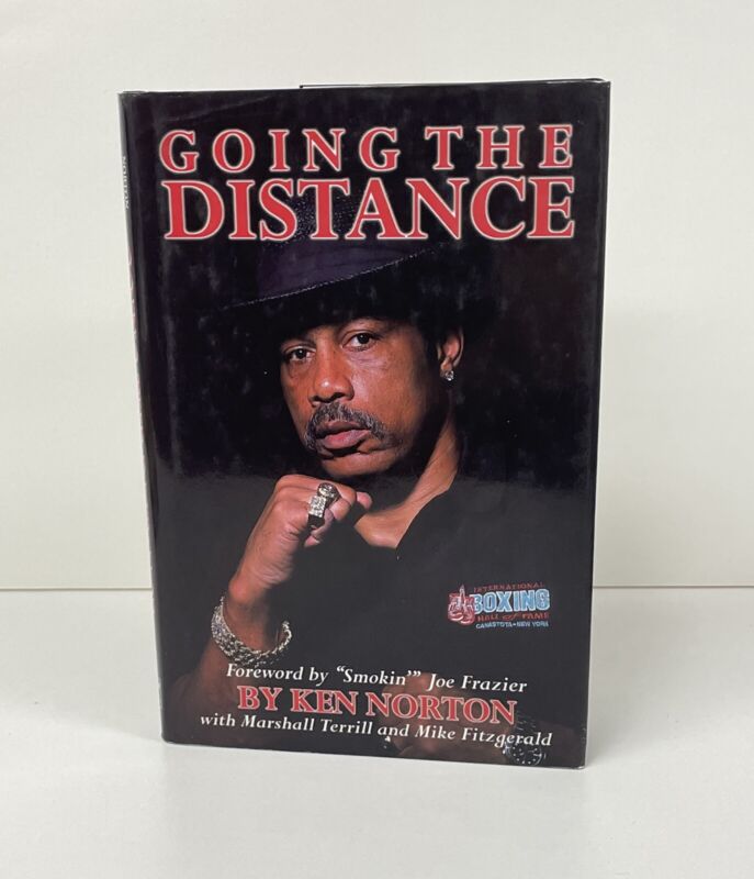 Ken Norton Signed Book “Going The Distance”