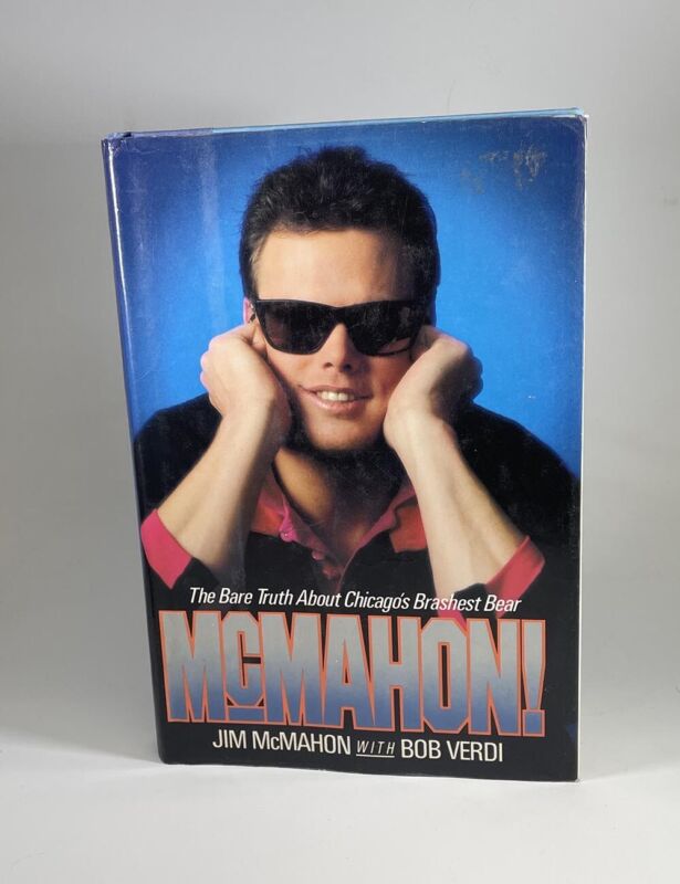 JIm McMahon Signed Book "McMahon!”