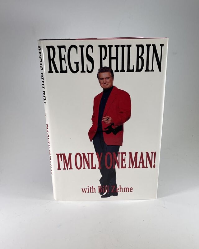 Regis Philbin Signed Book “I’m Only One Man”