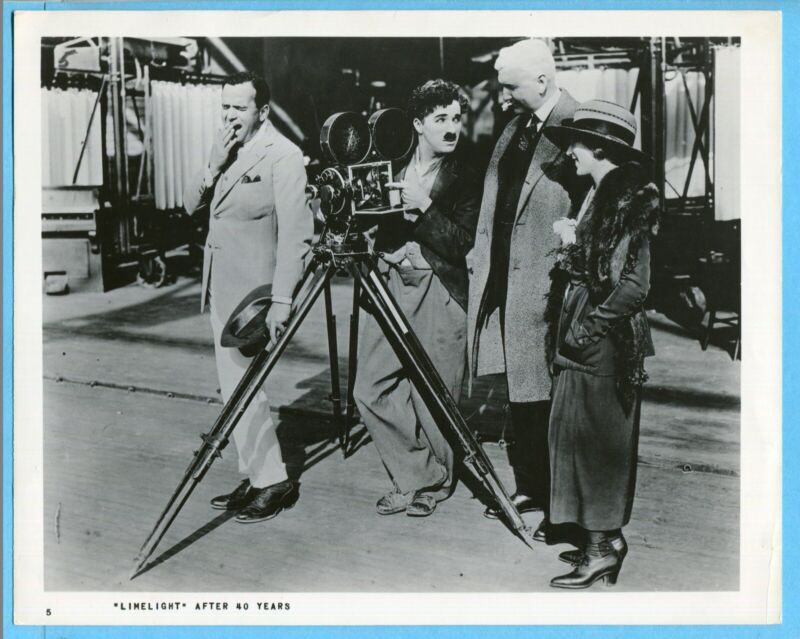 Charlie Chaplin “Limelight” 1952 Vintage 8x10 Original Press Photo #5