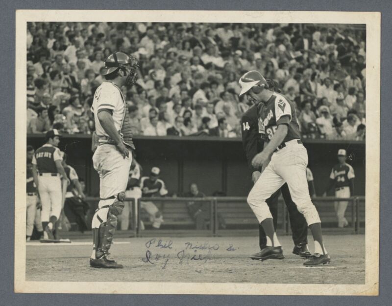 Joe Niekro Atlanta Braves 1st Homer 1978 Original 8x10 Press Wire Photo