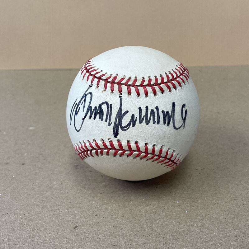 Brady Anderson Orioles Signed OAL Budig Baseball Auto with B&E Hologram