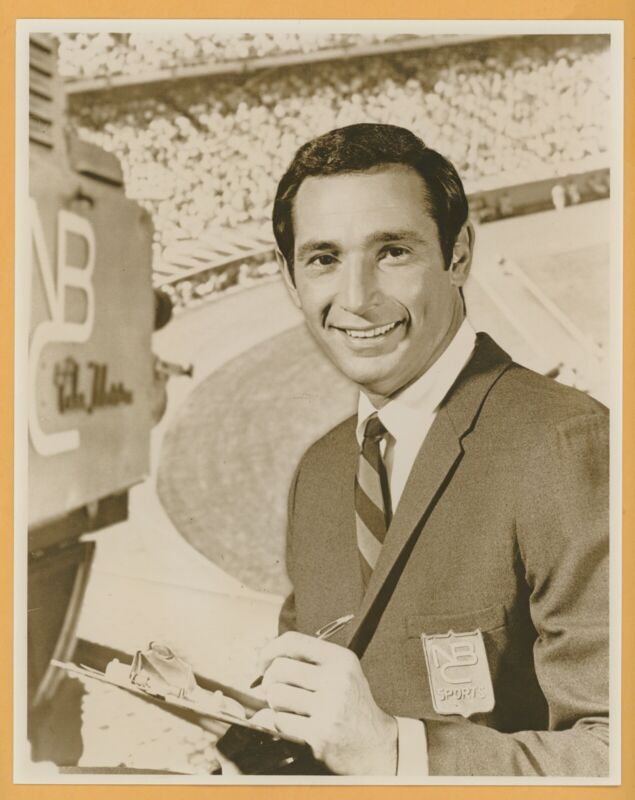 Sandy Koufax Vintage 8x10 NBC Sports Press Photo