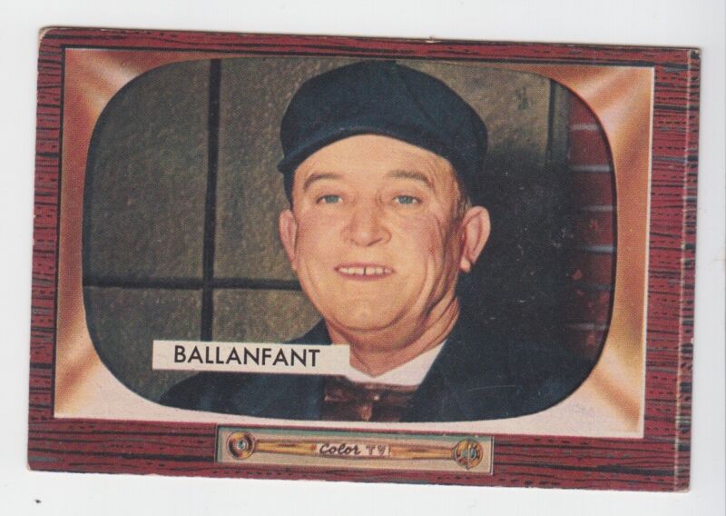 Lee Ballanfant 1955 Bowman Card #295 VG-EX