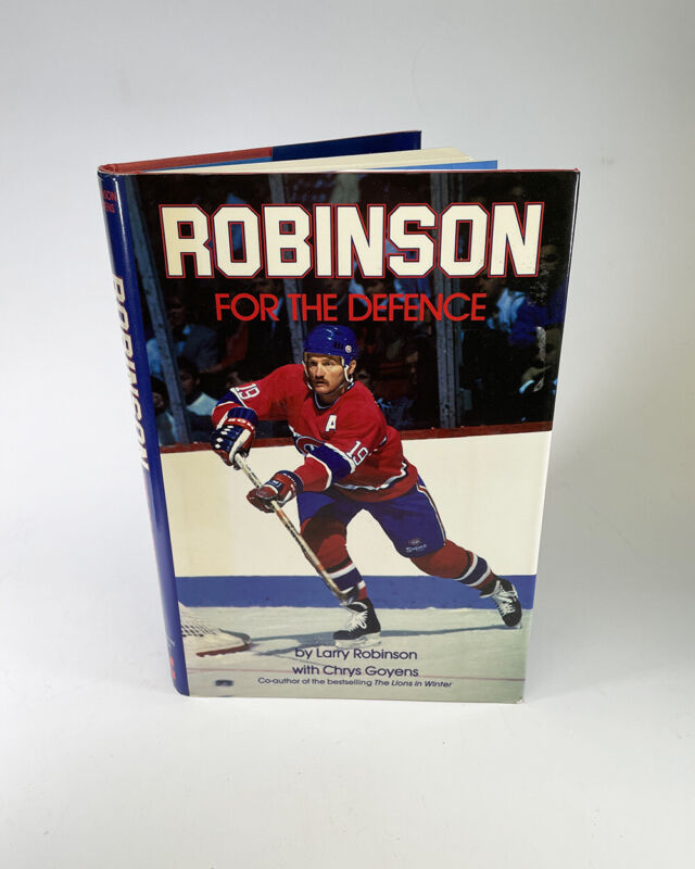 Larry Robinson Signed Book “Robinson For The Defence”
