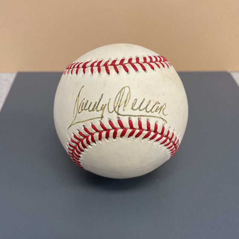 Sandy Alomar Jr. Indians Signed ONL Baseball Auto with B&E Hologram