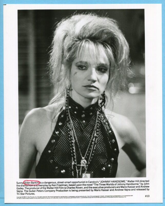 Vintage 8x10 Original 1985 Press Photo Ellen Barkin "Johnny Handsome” #10