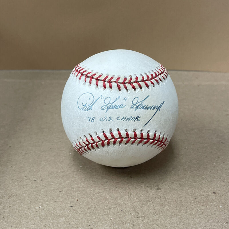 Rich “Goose” Gossage HOF NY Yankees Signed OAL Baseball Auto with B&E Hologram