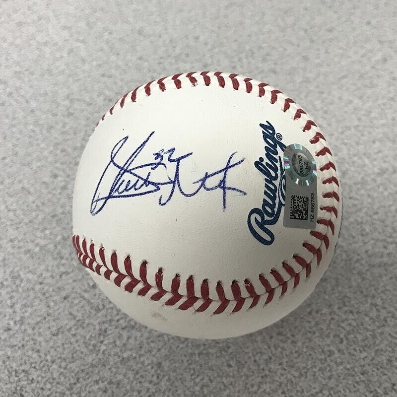 Steven Matz Signed OMLB Manfred Baseball Auto with MLB Hologram