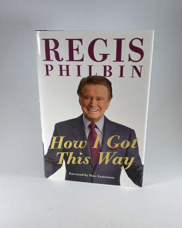Regis Philbin Signed Book “How I Got This Way”