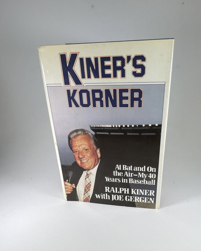 Ralph Kiner Signed Book “Kiner’s Korner"