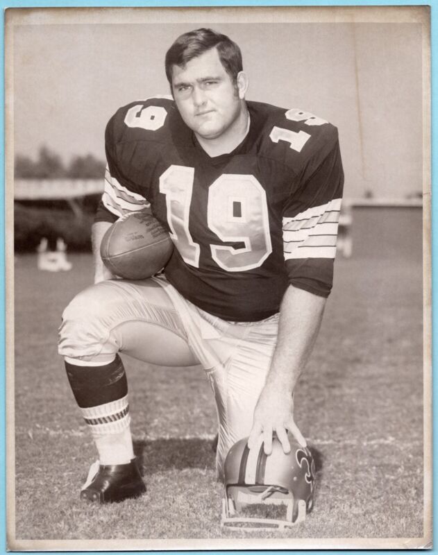 Tom Dempsey New Orleans Saints 8x10 Original Press WirePhoto