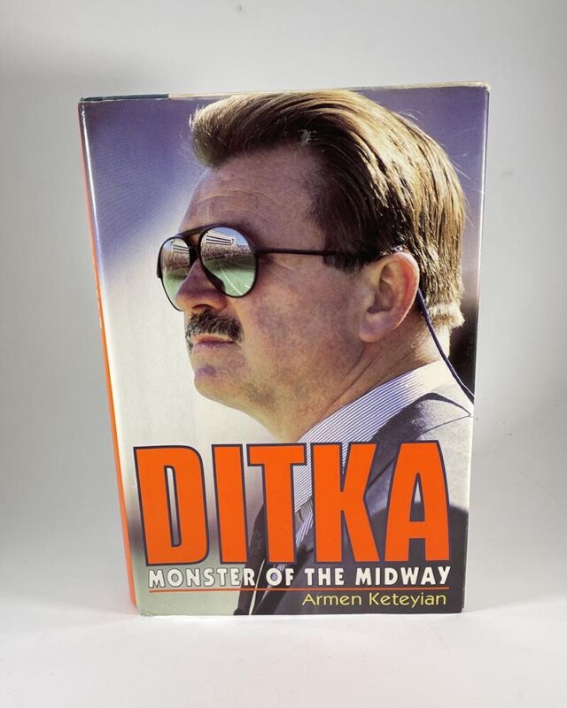 Mike Ditka Signed Book Monster of the Midday