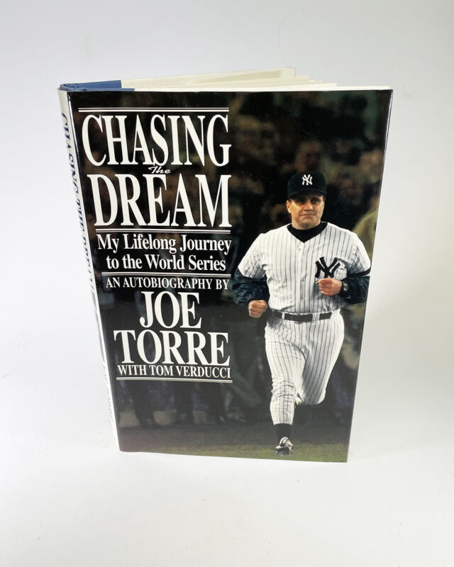 Joe Torre Signed Book “Chasing The Dream”