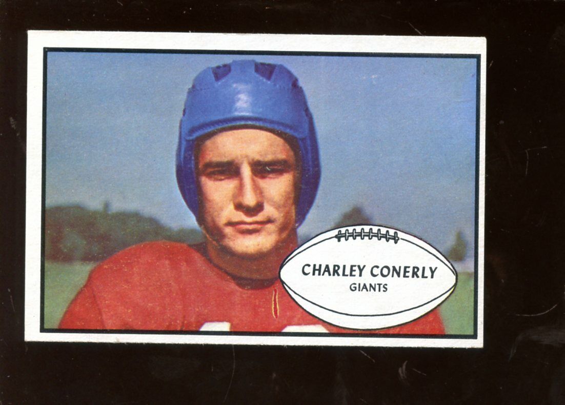 1953 Bowman Football Card #20 Charley Conerly NRMT OC