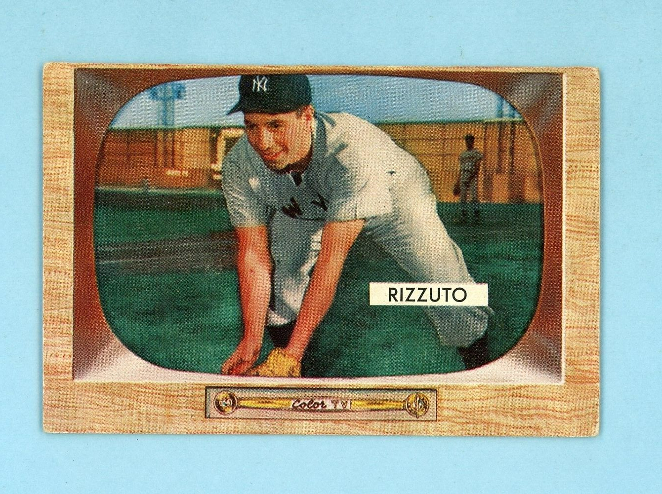 1955 Bowman #10 Phil Rizzuto New York Yankees Baseball Card Vg/Ex app wrks ft