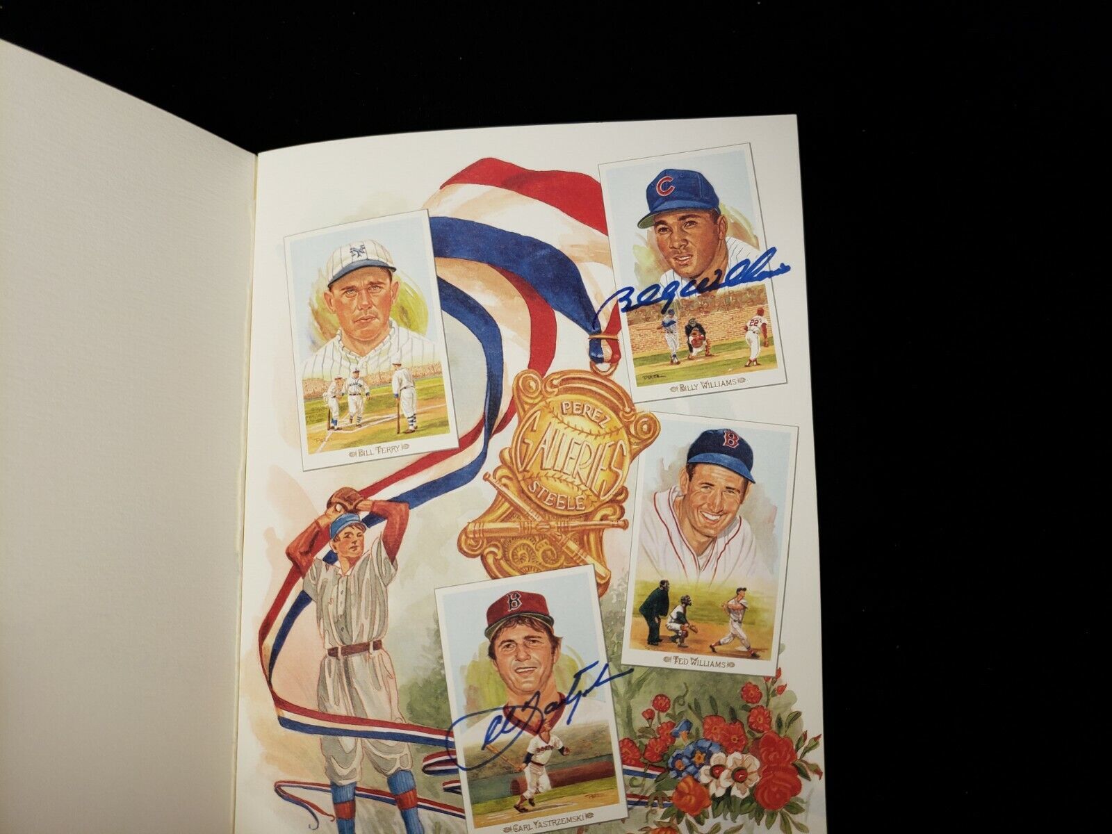 Perez Steele Celebration Baseball Album - 22 HoF Signatures 