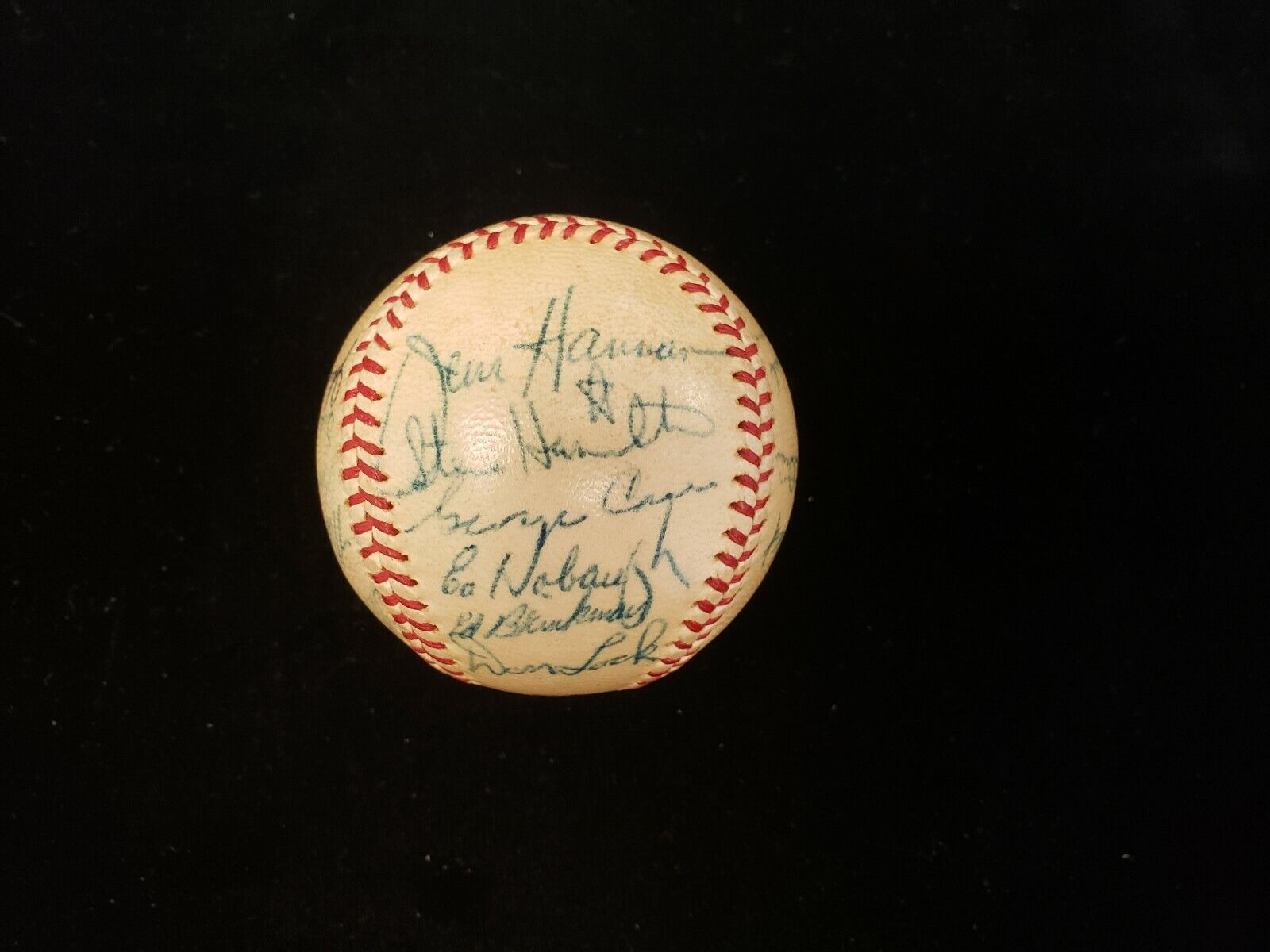 1963 Washington Senators Team Signed Official AL Baseball 23 sigs w/ Piersall