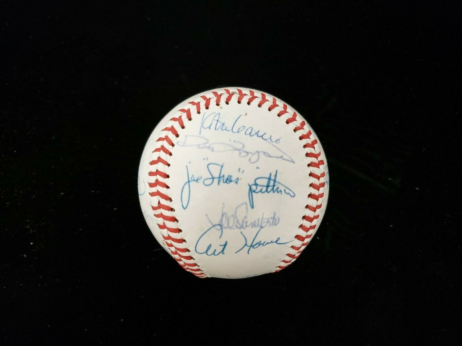 1982 Houston Astros Team Signed Baseball - 20 Autographs - PSA LOA