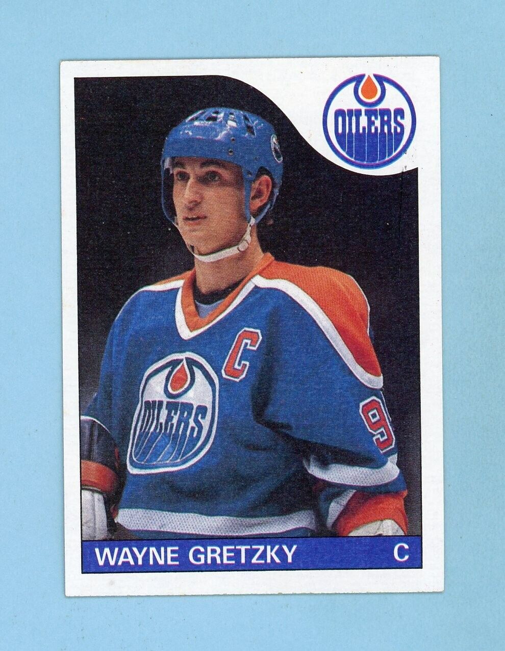 1985-86 Topps #120 Wayne Gretzky Edmonton Oilers Hockey Card NM