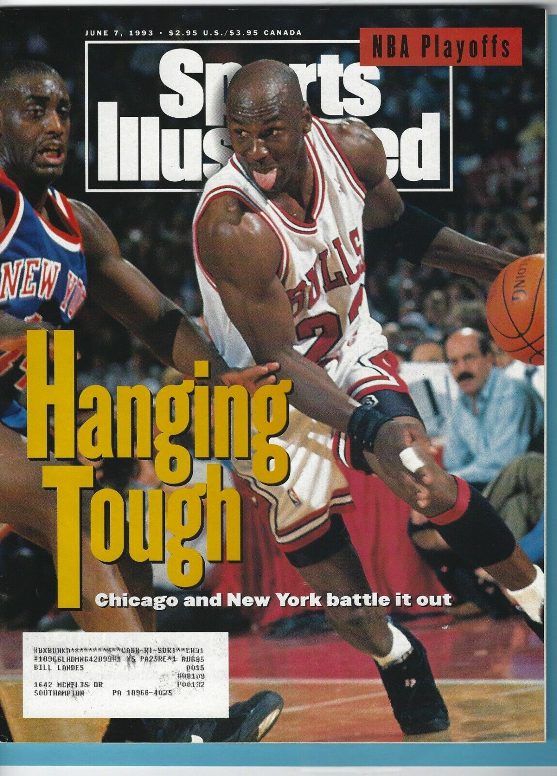 June 7 1993 Sports Illustrated Michael Jordan on cover