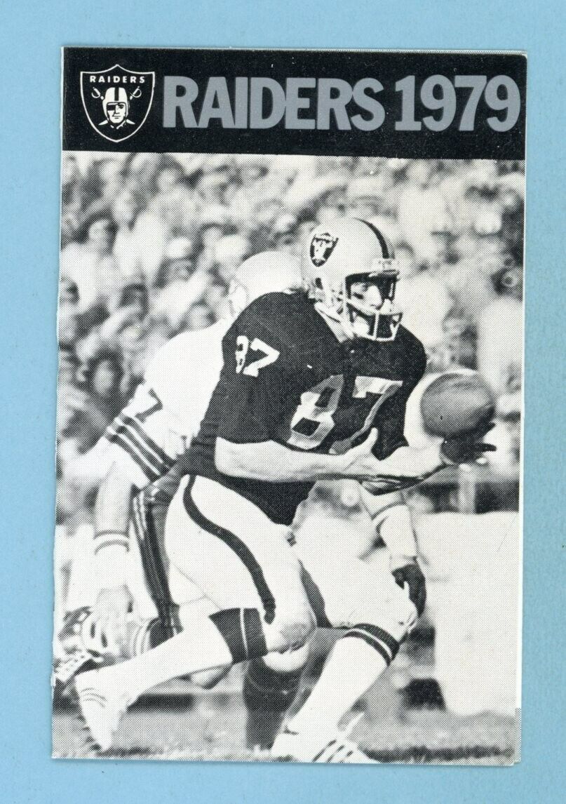 1979 Oakland Raiders Pocket Schedule