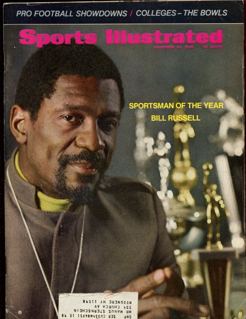 Dec 23 1968 Sports Illustrated Magazine With Bill Russell Cover EX+