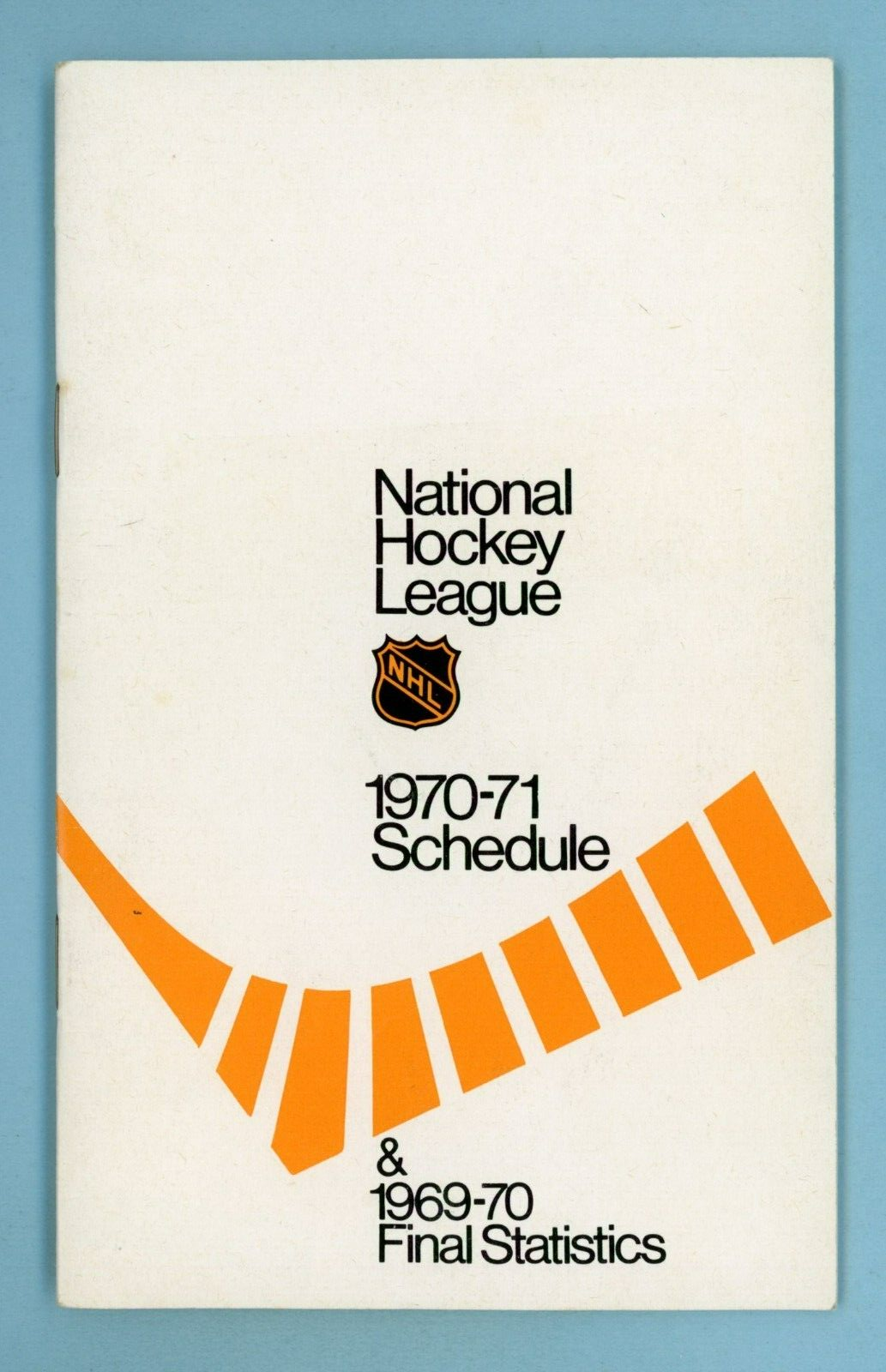 1970-71 Official National Hockey League Schedule and 1969-70 Final Statistics